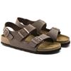 Birkenstock Milano Birko-Flor Nubuck - Mocca
